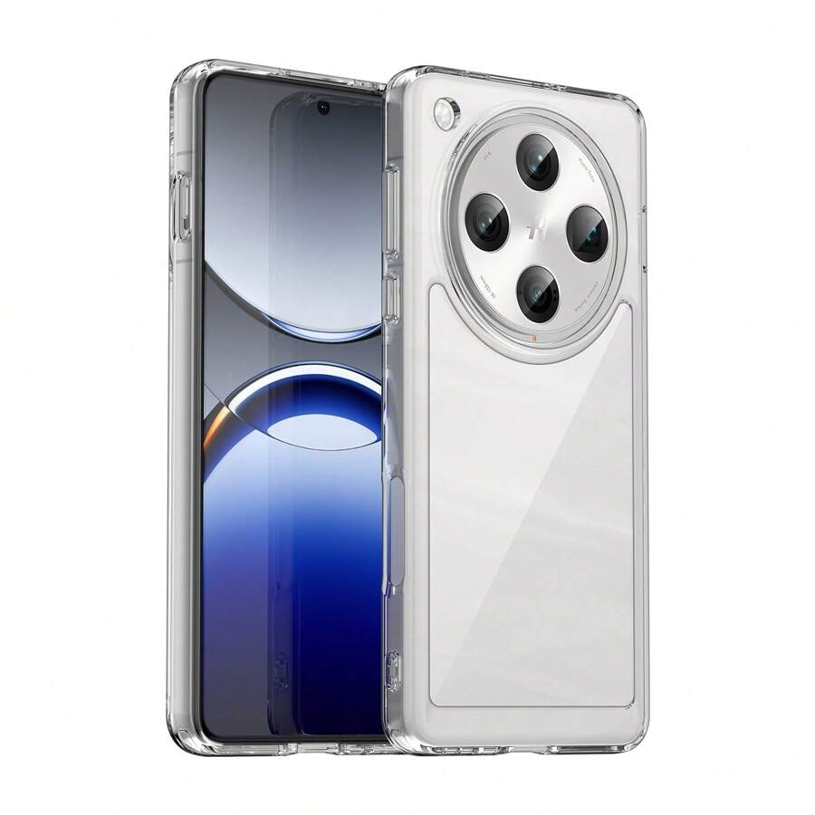 New Luxury Mobile Phone Cases For OPPO Find X8 Pro, Reno12, FS A80, A60, A40M, A40, Reno11 Pro, A3 Pro, A3X, A2, A79, A78, A58, 15 Pro, 14T Pro, 14, 14, 13T, 13, 12T Pro, 12S Ultra, 12S, 12X, 12 Pro, 12 Lite, And Redmi Note 14 Pro, 13 Pro+, A3, A2+, A2, A1+, A1, 14C, 13C, 12C, 12, And Poco C75, C65, C51, C50, C31, F6 Pro, F5, F4, F3 - Clear - View 1