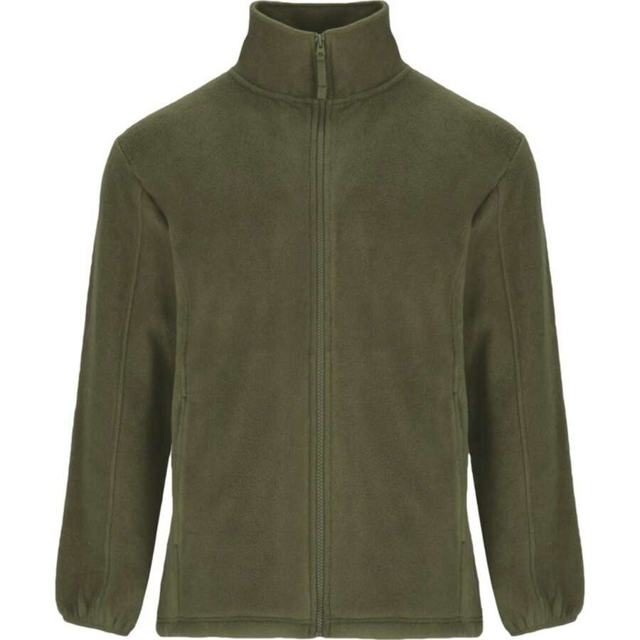 Roly Mens Artic Full Zip Fleece Jacket (Pine Green) - 300gsm 100% Polyester - Green - View 1