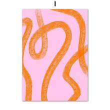 1pc Abstract Colorful Gallery Flower Market Rainbow Botanical Wall Art Canvas Painting Posters For Living Room Decor No Framed