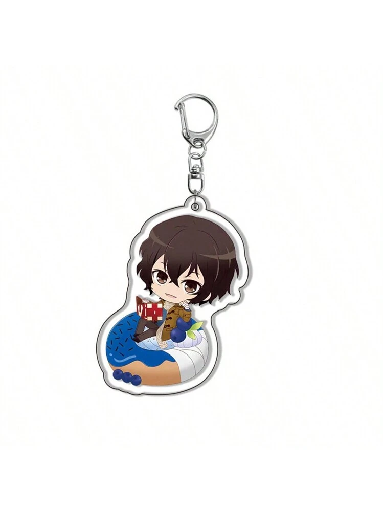 Anime GOODS Anime Acrylic Keychain -Atsushi Nakajima Osamu Dazai