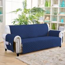 Farfallarossa Sofa Cover 1/2/3/4 Seat With Armrests - Waterproof Sofa Cover - Reversible- Cat Scratch Resistant - Stain Resistant - Essential For Pets