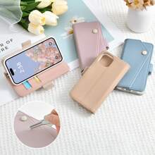 兼容 iPhone 7 钱包式手机壳、翻盖式单肩手机壳（兼容 iPhone 13）、适用于笔记本电脑的可爱智能手机壳、兼容 iPhone 14 的钱包式手机壳、兼容 iPhone 15 的时尚钱包式手机壳、兼容 iPhone 16 的轻质减震手机壳、磁性、支架、卡槽、成人、优雅、仿皮、柔软触感