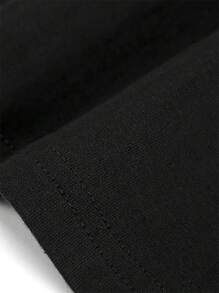 One Piece, 100% Cotton, RodWave T-Shirt, Comfortable Cotton Unisex T-Shirt, Suitable For Music Enthusiasts And Casual Wear, Black, Suitable For Outdoor Activities, Casual Summer T-Shirt - Very Suitable For Daily Wear. New Style - Black - View 4