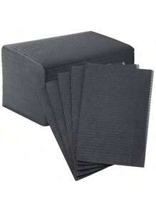 125/50/20/10 pièces Tapis de table pour nail art, serviettes en papier jetables pour ongles, serviettes en papier pour nail art imperméables rose 3 épaisseurs 13" X 18" pour kit de décoration de table à ongles, accessoires de nail art