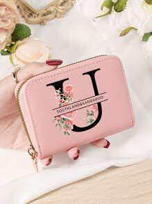 Burgundrote Tasche Charlie Rotwein Roter Umschlag Modische und hochwertige Kartenetui Tasche Leicht zu tragen Münztasche mit mehreren Fächern Reißverschluss Multi-Slot Einfache Kreditkartenfächer Multifunktions Damenbrieftasche Kartentasche Mini Geldbörse Geldbeutel Kartenetui