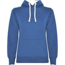 Roly Damska/damska bluza z kapturem Urban Activewear (królewski niebieski/biały)