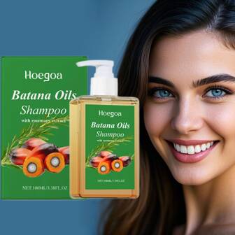 100ml Champú Batana, un producto de champú suave, humectante y reparador. Champú para el cuidado del cabello para todas las estaciones que deja el cabello ligero, suave y brillante sin grasitud. Adecuado para uso en el hogar o de viaje, hace un gran regalo de Navidad, Año Nuevo u ocasión festiva para mujeres, madres, esposas, hermanas y novias.