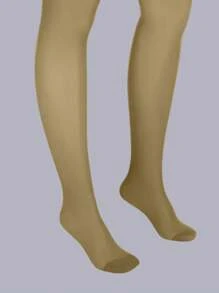 Trifil Adherence 15 Thread High-Rise Tights For Everyday Wear - Beige - View 3