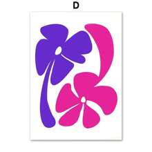 1pc Abstract Colorful Gallery Flower Market Rainbow Botanical Wall Art Canvas Painting Posters For Living Room Decor No Framed