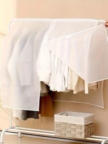 1 件装简约图案衣服防尘罩，多功能罩子多功能衣服防尘罩家用防水防油收纳袋，简易防尘落地式衣服衣架罩袋衣服保护套婚纱收纳，个性化婚礼礼物，婚礼装饰，新郎防尘罩，新娘，新娘，伴郎，伴娘