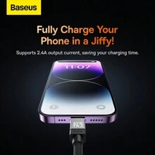 Baseus CoolPlay Series Fast Charging Cable USB To IP 2.4A 1m 2M