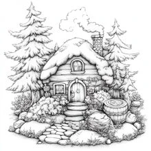 Sách tô màu Forest House 28 trang dành cho người lớn giúp giảm căng thẳng | Sách tô màu giúp thư giãn và giảm tâm trạng Quà tặng ngày lễ tình nhân, Quà tặng tiệc sinh nhật, Đồ dùng vẽ, Giáng sinh, Lễ tạ ơn, Halloween, Năm mới, Sinh nhật, Tiệc Giáng sinh và các Quà tặng tiệc ngày lễ khác, Quà tặng trở lại trường, 20x20cm, Giấy dày, Ngày của mẹ, Quà tặng của mẹ, Trở lại trường, Đồ dùng học tập - Một cỡ - Xem 6