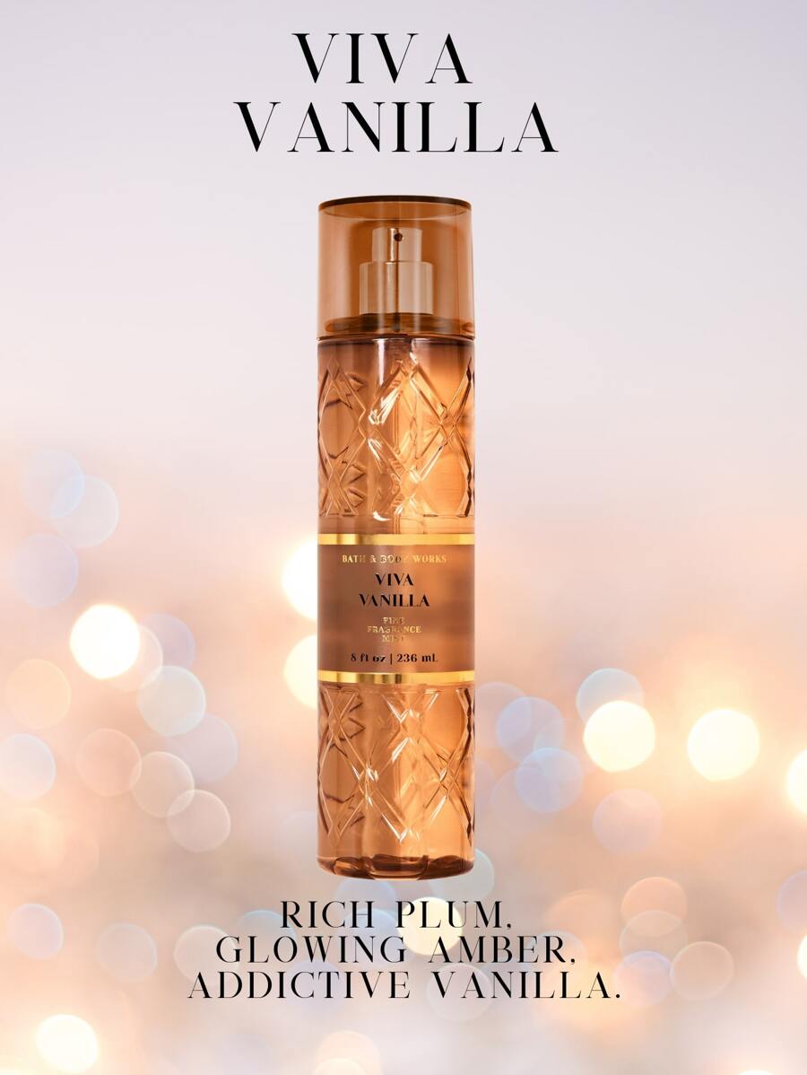 Bath & Body Works Bath And Body Works BBW Fine Fragrance Body Mist - 香草新 - 查看 1