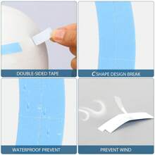 36/50/72/150Pcs Waterproof Double Side Adhesive Tape Lace Front Wig Tape Lace Wig Tape For Hair Extension Lace Front Support Toupee Wigs