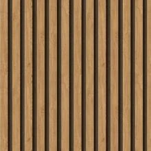 Paper and Wall Self-Adhesive Wallpaper For Bedroom Living Room Decorative Easy To Apply Slatted Wood Natural Rustic Effect - Tách 09 - Xem 2