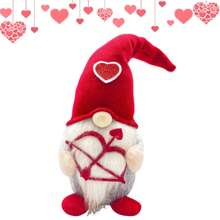 Valentines Day Doll, Portable Faceless Collectible Dolls Gnome Desktop Home Decor Present