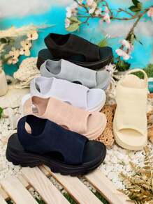 Sandale de damă Royal Fashion Cu Upper Viss Sandale elegante Sandale de vară pentru femei