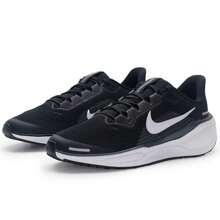 Nike AIR ZOOM PEGASUS 41 (GS) 女童跑步鞋，舒适轻便透气休闲运动鞋 - 黑/白/鐵灰/煤黑 - 查看 3