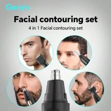 Electric Nose Hair Trimmer 4-In-1 Sideburns Razor Cross Border For Multi-Functional Set Shaving Shaver - Multicolor - View 2