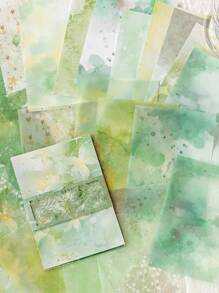 CANDY POETRY 20 张/包渐变色剪贴簿纸、DIY 装饰背景、节日礼物、手工拼贴材料、个性化剪贴簿规划、创意学校用品、学校用品、返校