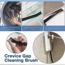 6Pcs Multifunctional Recess Crevice Cleaning Brush- Household Groove Gap Cleaning Brush Tool - Black - View 8