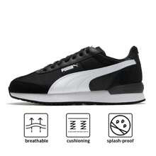 Puma Zapatos casuales de nailon R78, zapatos para correr ligeros y transpirables para hombres y mujeres, estilo: 397149-01