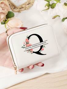 Burgundrote Tasche Charlie Rotwein Roter Umschlag Modische und hochwertige Kartenetui Tasche Leicht zu tragen Münztasche mit mehreren Fächern Reißverschluss Multi-Slot Einfache Kreditkartenfächer Multifunktions Damenbrieftasche Kartentasche Mini Geldbörse Geldbeutel Kartenetui