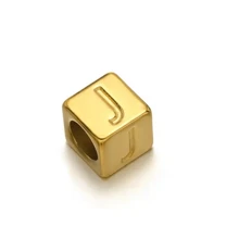 A-Z Alta Qualidade Berloque Inox para Pulseiras Não Perde a Cor
