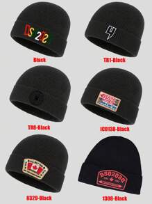 厚针织帽，男士冬季保暖隔热帽，休闲百搭风格 - A - 查看 10