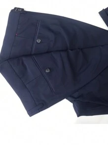 Men's Formal Pants SLIM FIT Elastane Stretch - 黑色 - 查看 4