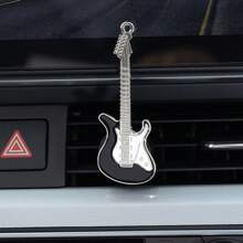 1pc/3pcs/6pcs Car Air Vent Decorations, Fashionable Creative Music Guitar Decor, Car Air Freshener Holder (Fragrance Not Included)