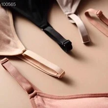 Kit 2 Women's Sports Top Bra With Removable Pad Comfortable Thin Strap//Random Color - Multicolor - View 2