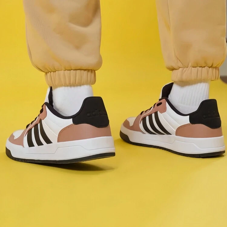 Adidas NEO ENTRAP Retro Youthful Vitality Low-Top Comfortable Wear-Resistant Sports Casual Basketball Shoes - Multicolor - View 6