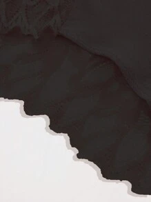 3 件套蕾丝设计简约浪漫女士三角裤内衣