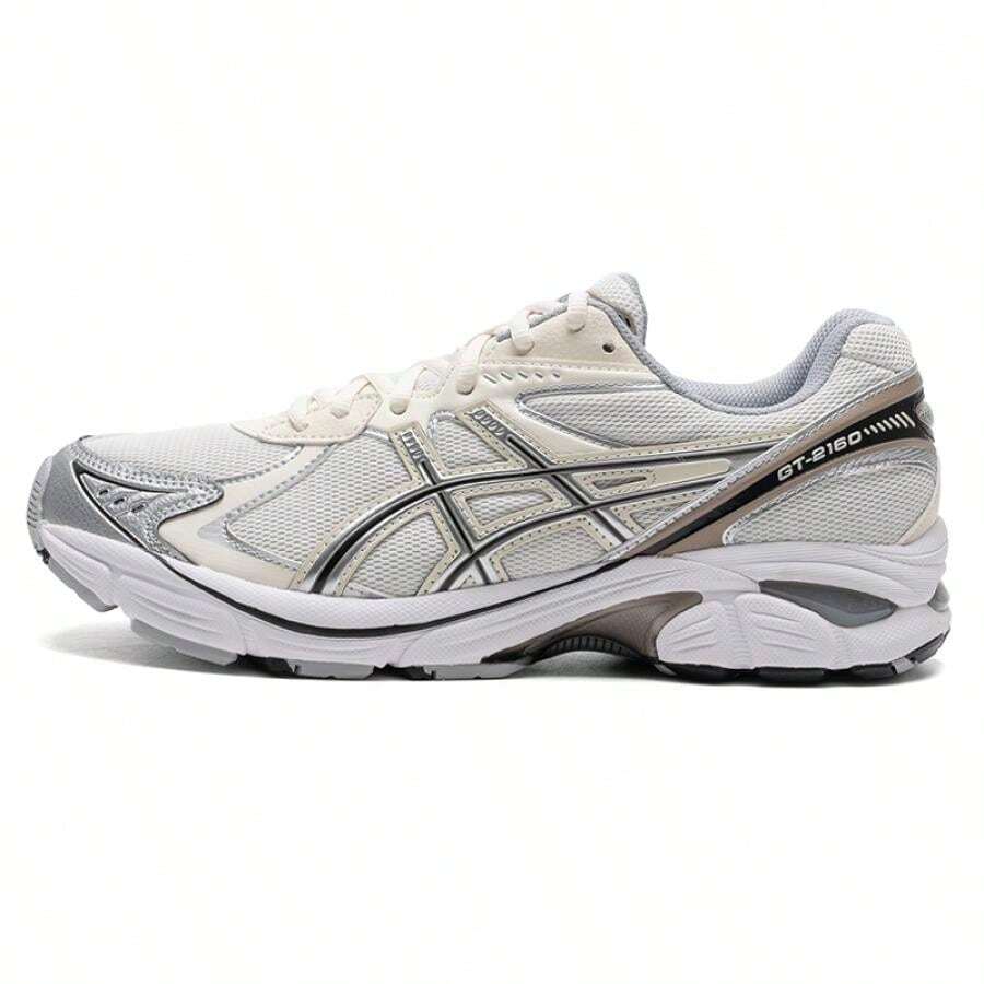 Asics Zapatos deportivos casuales, cómodos y ligeros para exteriores, unisex - crema/gris - Ver 1