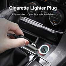 12V车载电热水壶450ml汽车加热杯不锈钢旅行咖啡杯双层真空保温旅行水壶可泡茶咖啡牛奶车用烧水壶返校 - 銀色 - 查看 4