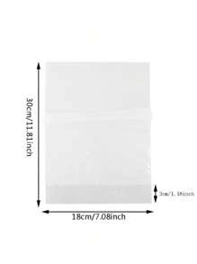 100pcs/Set Clear Transparent Gift Bags For S/M/L Baked Goods, Bakery, Cake, Pastry, And Cookie Packaging - Reusable, And Easy To Seal