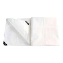 2025 New Upgraded Spring & Summer Essential - PE Double-Sided White Waterproof Sunshade Netting, All-Season Outdoor Use. White Bound Edges, Thick Waterproof Fabric, Anti-Tear. Convenient For Storefront Curtains, Balcony Rain Covers, Clothes Drying, Camping Ground Mats, Crop Shading, Multiple Sizes & 140g Weight