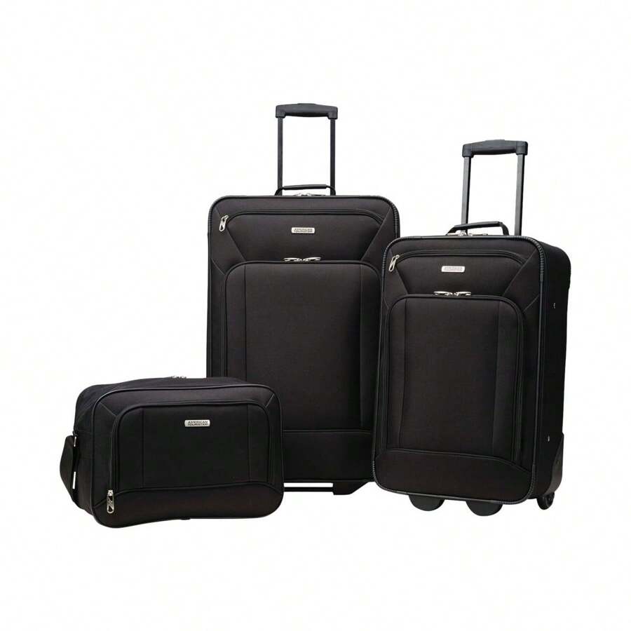 American Tourister Fieldbrook XLT 3-Piece Set, Black (92286-1041) - Black - View 1