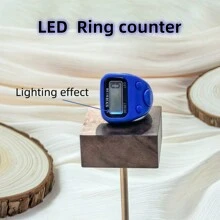 1个/5个/10个装新款计数器，适用于斋月、圣诞节、万圣节、节日等场合，电子手动按钮计数器，迷你便携指环计数器，拇指按压计数器，适合学习、运动及其他计数活动，手指计数器，指环计数器，念珠计数器，小指佩戴式计数器，中东阿拉伯电子指环计数器，数字便捷指环计数器，减压手压计数器，祈祷用，LED计数器