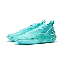 Li-Ning WOW 11 Men's Basketball Shoes, Squeaky Professional Sports Shoes, ABAU049, Official Authentic Store - Parrot Green - View 3