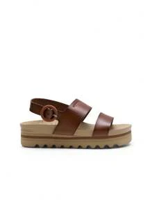 Women's Platform Sandals Open Toe Ankle Strap Arch Support Lightweight Comfortable Vacation Dress Shoes Cute Buckle Beach Summer Wedge Sandals - màu nâu - Xem 7