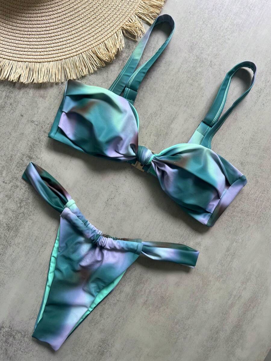2025-new-european-and-american-style-printed-bikini-swimwear-sexy