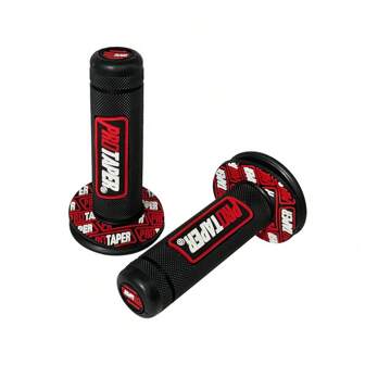 7/8" Motorcycle Hand Grips Oil For Dirt Bike ATV Pit Bike Used Rubber Bar End Thruster Grip Handlebar Grips Throttle For Most Motorcycle