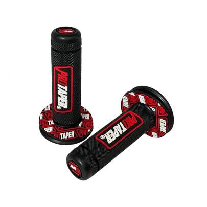 7/8" Motorcycle Hand Grips Oil For Dirt Bike ATV Pit Bike Used Rubber Bar End Thruster Grip Handlebar Grips Throttle For Most Motorcycle