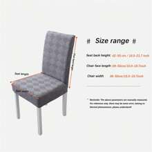 Chair Covers For Dining Chairs Solid Removable Washable Universal Stretch Chair Slipcovers - Green - View 5