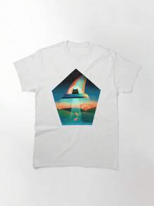 The Purrfect Alien Classic T-Shirt, Women's T-Shirt, 220g Pure Cotton, Casual Crew Neck, Perfect For Everyday Wear, Casual Outings.