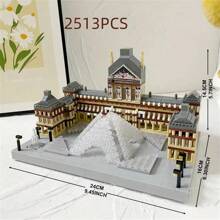 1550pcs Ancient Roman Architecture Building Blocks Set - Explore World Wonders, Perfect Collector's Item And Holiday Gift - Colour Box - View 11