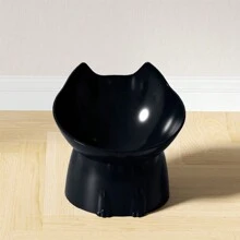 New Pet Cat High Foot Bowls, Protect Neck Vertebra, Spill-Proof Plastic Slanted Cat/Dog Food Feeder Dishes