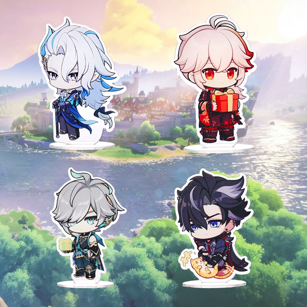 8cm Stand Figure,Game Acrylic Ornaments Stand Model Collections Peripheral,Table Decoration Gifts Birthday Graduation